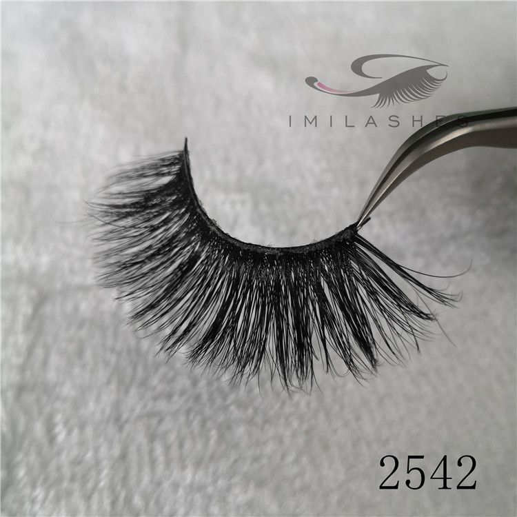 25mm 3d mink lashes long false eyelashes in bulk A-42